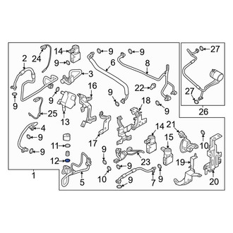 Nissan OE - A/C Refrigerant Line O-Ring