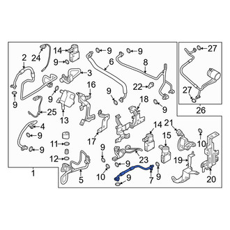 Nissan OE - A/C Refrigerant Liquid Hose