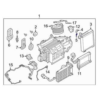 Nissan OE - Lower A/C Evaporator Core O-Ring