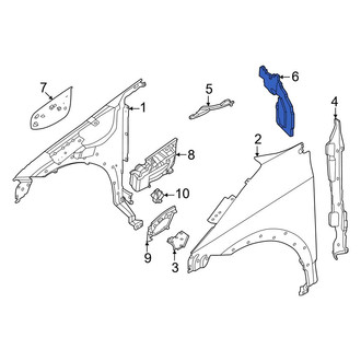 Nissan OE - Front Left Fender Seal