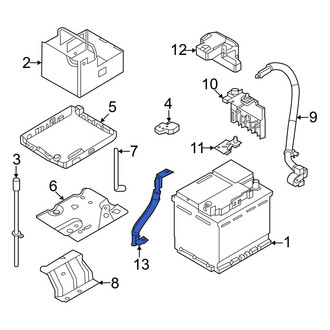Nissan OE - Battery Ground Strap