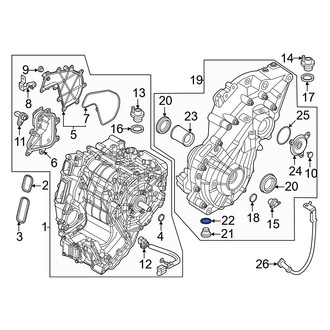 Nissan OE - Automatic Transmission Drain Plug Gasket