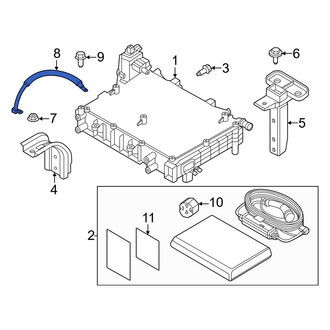 Nissan OE - Rear Body Electrical Ground Strap
