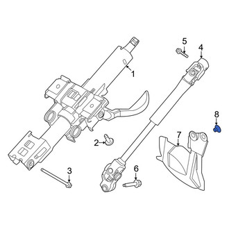 Nissan OE - Steering Coupling Boot Clip