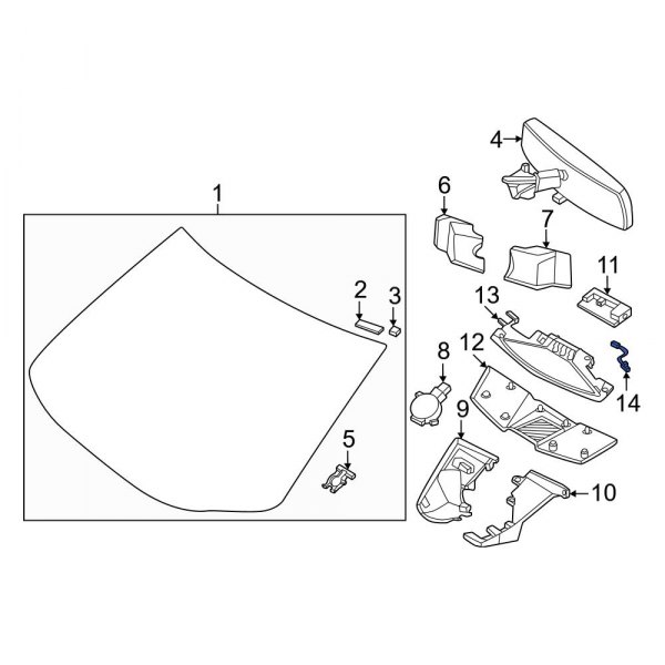 Lane Departure System Camera Connector