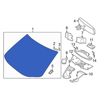 Nissan OE - Front Windshield