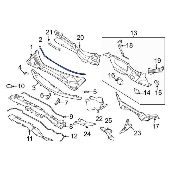 Cowl Cover Seal