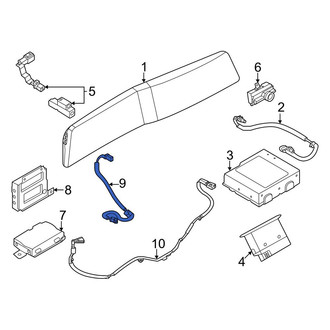 Nissan OE - GPS Navigation System Antenna Cable