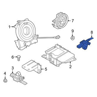 Nissan OE - Rear Air Bag Impact Sensor