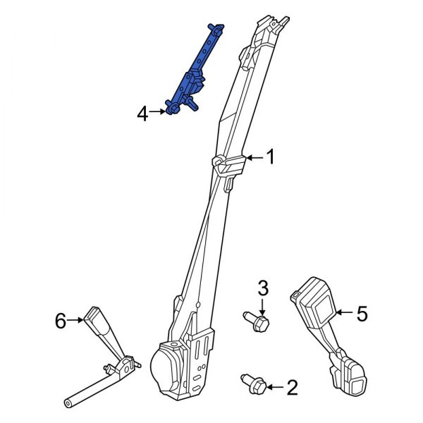 Seat Belt Height Adjuster