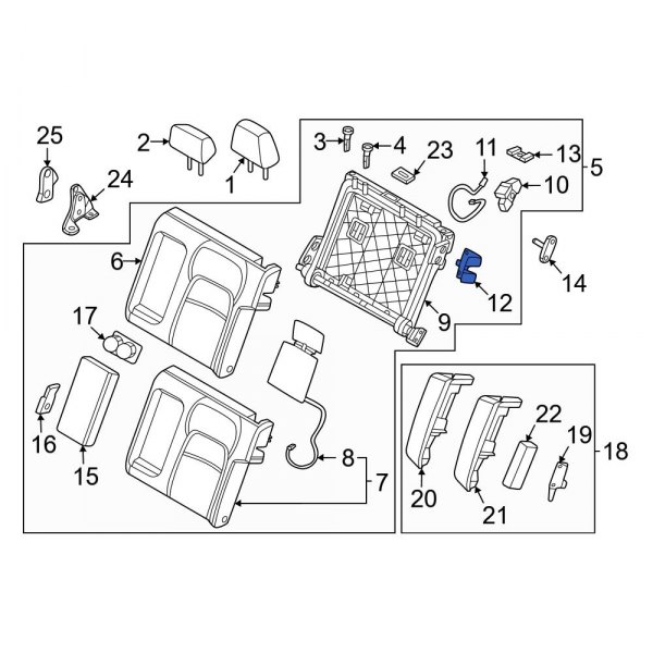 Seat Latch Cover