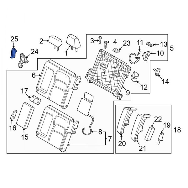 Seat Hinge Cover