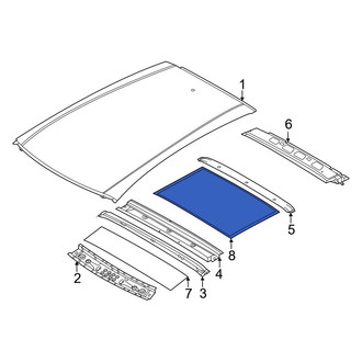 Nissan OE - Center Roof Header Panel