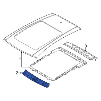 Nissan OE - Front Roof Header Panel