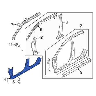 Nissan OE - Left Rocker Panel