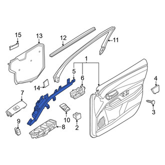 Nissan OE - Front Left Courtesy Light