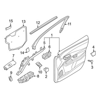 Nissan OE - Front Door - Interior Trim