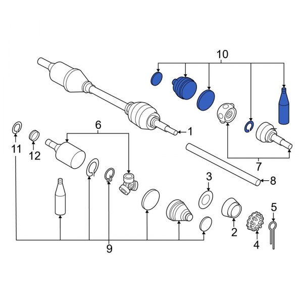 CV Joint Boot Kit