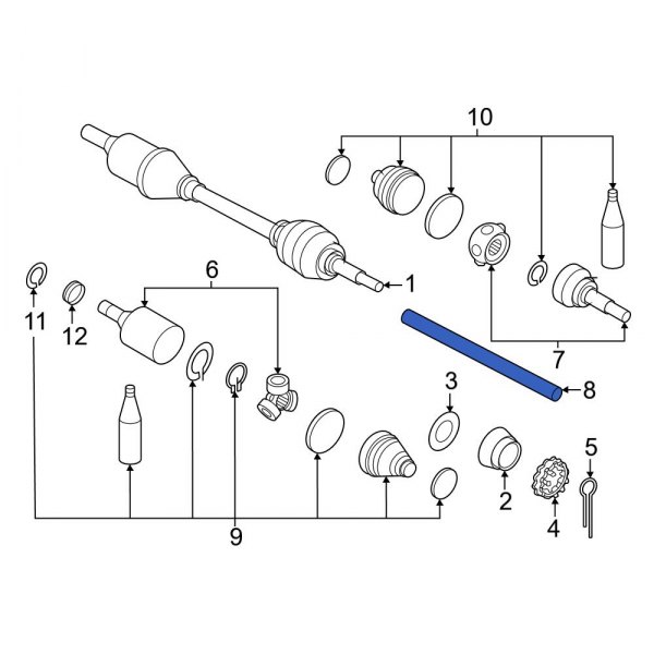 CV Intermediate Shaft