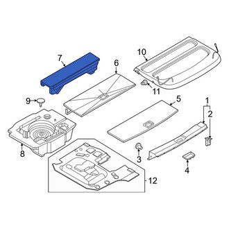 Nissan OE - Rear Floor Carpet
