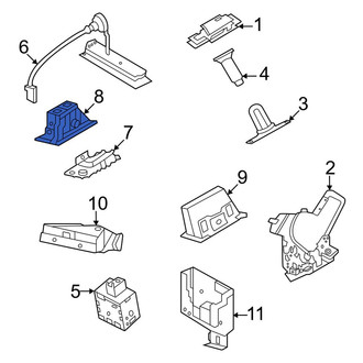 Nissan OE - Rear Liftgate Latch Release Switch