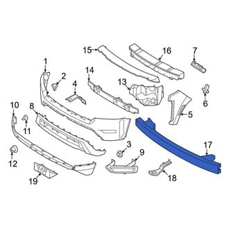 Nissan OE - Front Bumper Impact Bar