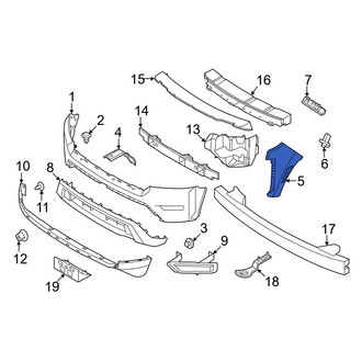 Nissan OE - Front Left Bumper Corner Cover