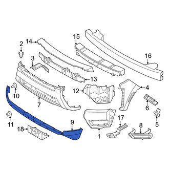 Nissan OE - Front Valance Panel
