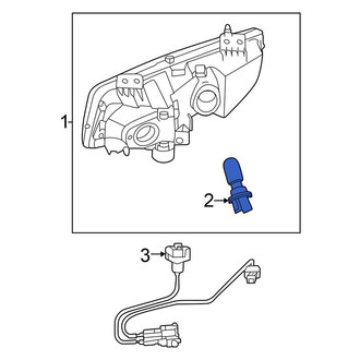 Nissan OE - Front Fog Light Bulb