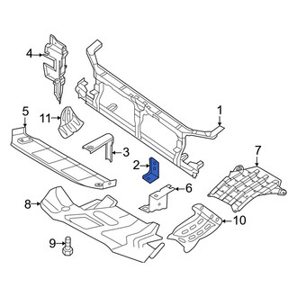 Nissan OE - Front Right Headlight Bracket