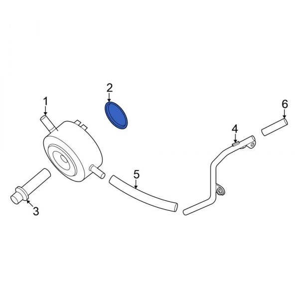 Engine Oil Cooler O-Ring