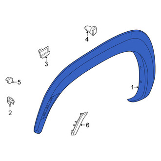Nissan OE - Front Left Fender Flare