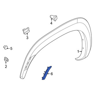Nissan OE - Front Right Reflector Panel