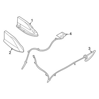 Nissan OE - Electrical - Antenna