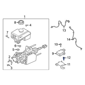 Nissan OE - Suspension Yaw Sensor Bolt