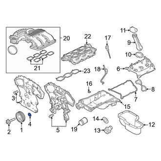 Nissan OE - Rear Engine Crankshaft Seal