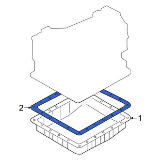 Nissan OE - Transmission Oil Pan Gasket
