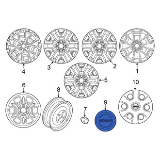 Nissan OE - Wheel Cap