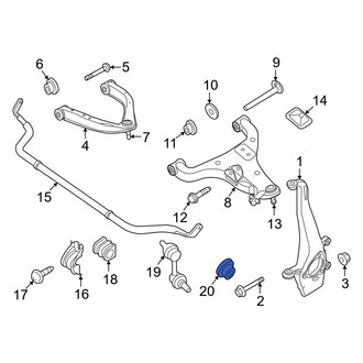 Nissan OE - Suspension Stabilizer Bar Link Nut