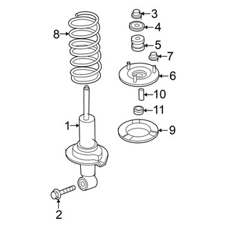 Nissan OE - Front Suspension - Struts & Components