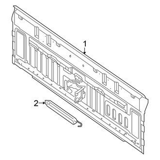 Nissan OE - Cab - Back Panel (King Cab), (King Cab)