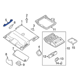Nissan OE - Front Right Interior Grab Bar