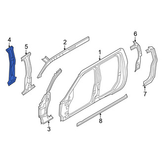 Nissan OE - Left Body B-Pillar