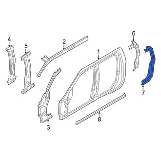 Nissan OE - Left Body C-Pillar Reinforcement