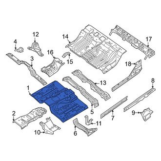 Nissan OE - Front Floor Pan