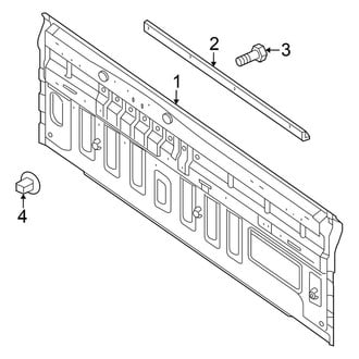Nissan OE - Cab - Back Panel (W/O Sunroof), (PRO-4X / PRO-X / S / SV Crew Cab)