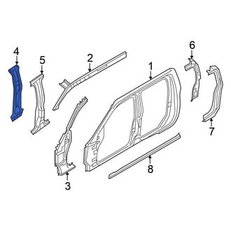 Nissan OE - Left Body B-Pillar