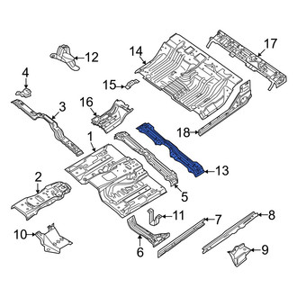 Nissan OE - Center Floor Pan Crossmember