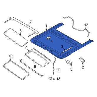 Nissan OE - Sunroof Frame