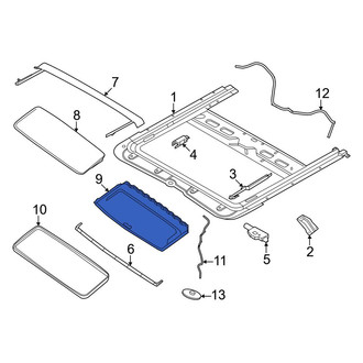 Nissan OE - Sunroof Cover